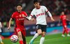 上海海港勝亞泰2-0，賽后45號(hào)評(píng)分居首。